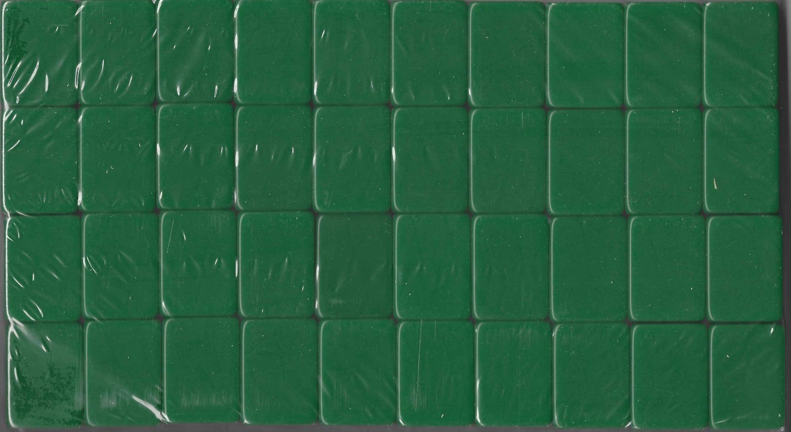 DARK GREEN – 4 Layer Acrylic Mahjong Tiles Full American Set 160 Tiles US SELLER
