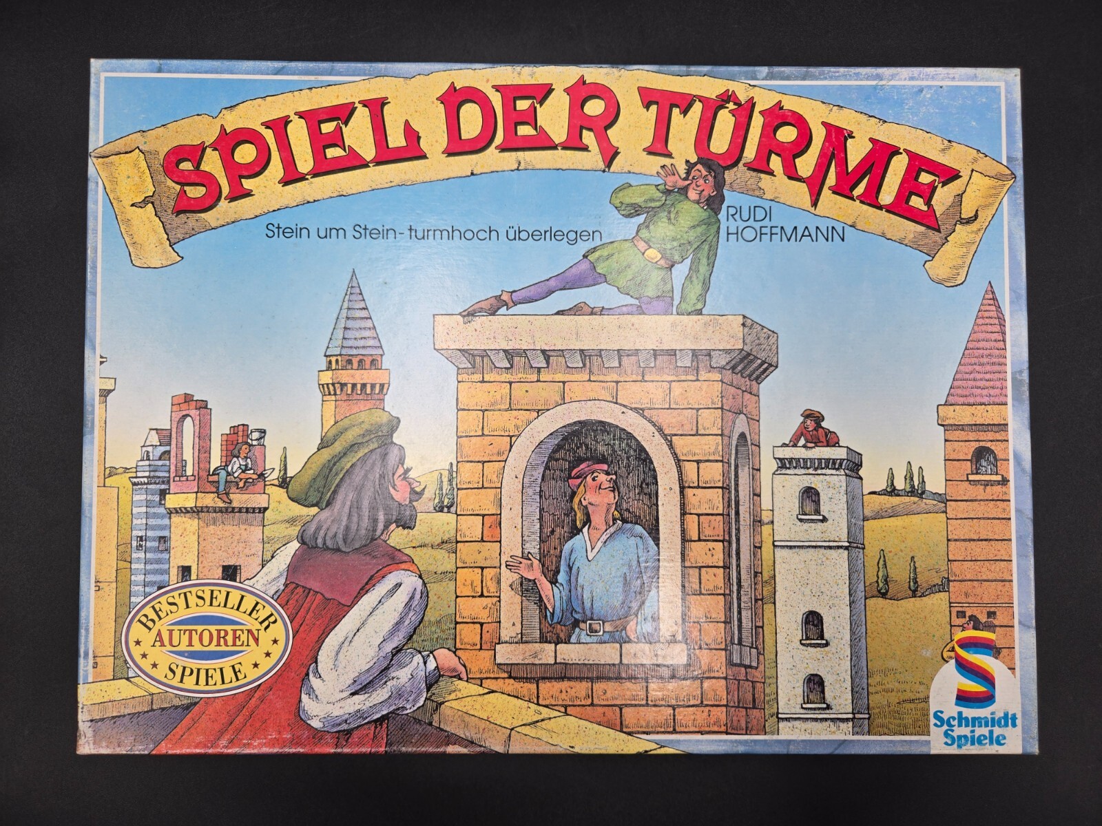 Spiel der Turme Boardgame Schmidt Spiele Game of Towers German
