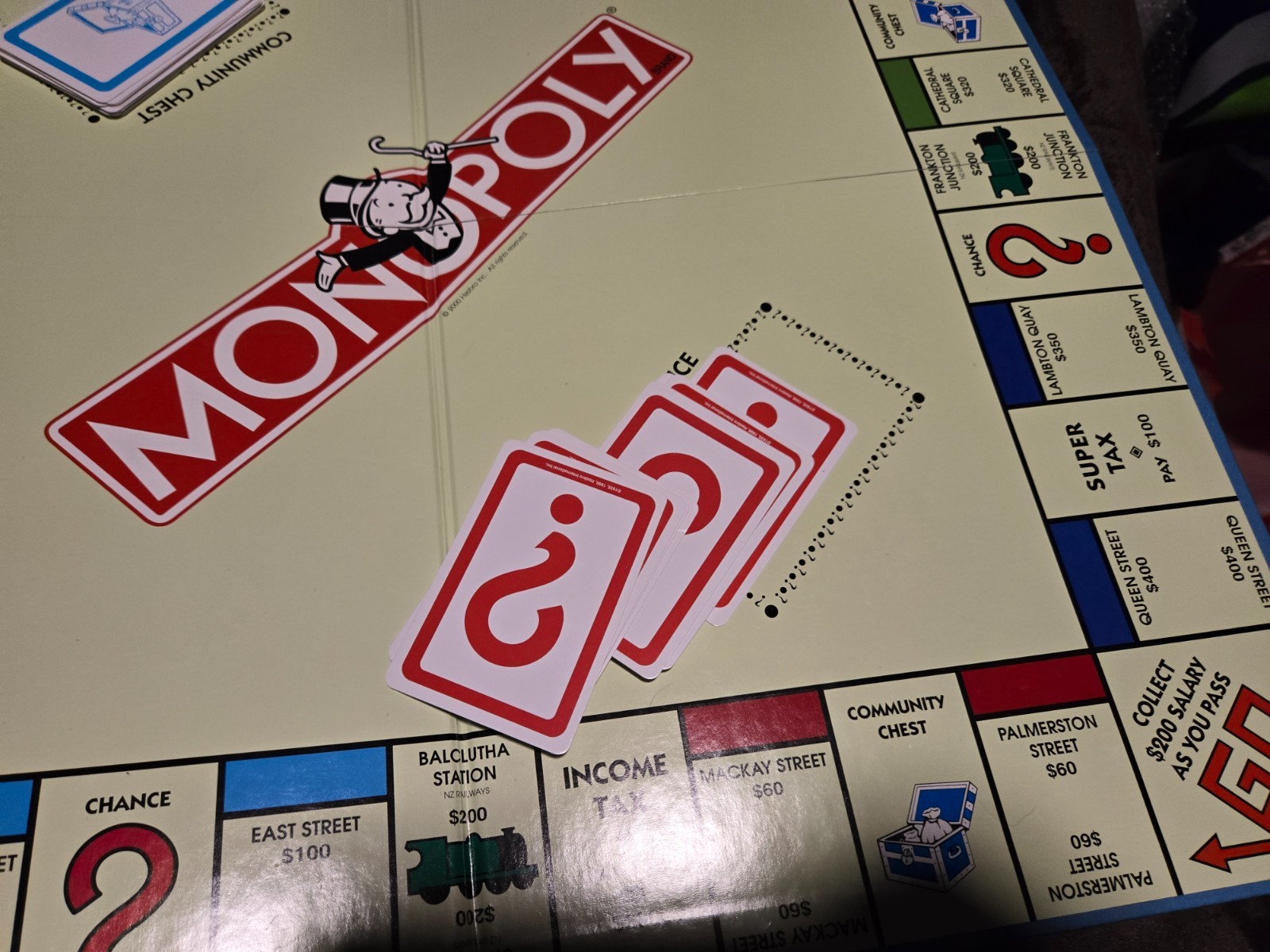 Vintage 2000 Monopoly NEW ZEALAND EDITION Board Games SUPER Rare Hasbro