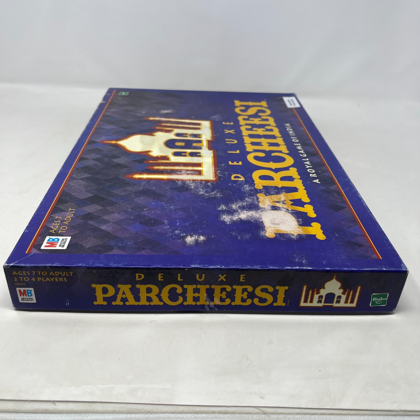 Deluxe Parcheesi 1999 Board Game by Milton Bradley Royal India COMPLETE