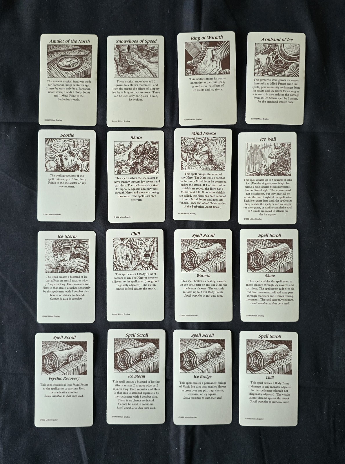 HeroQuest Barbarian Quest Pack, (Classic/Original) Unplayed w/Unpunched Tokens