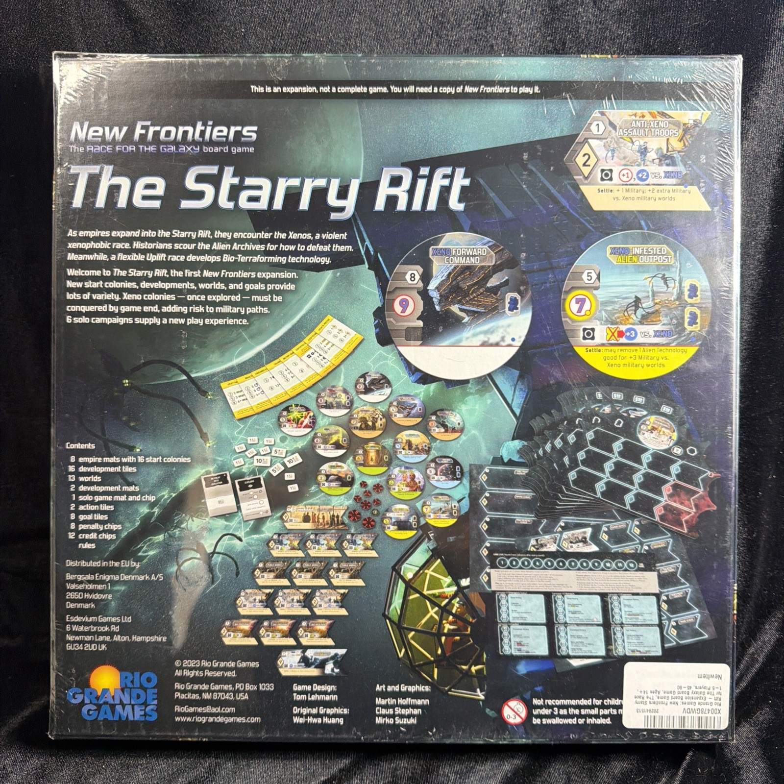 Rio Grande Boardgame New Frontiers – The Starry Rift Box NEW SEALED
