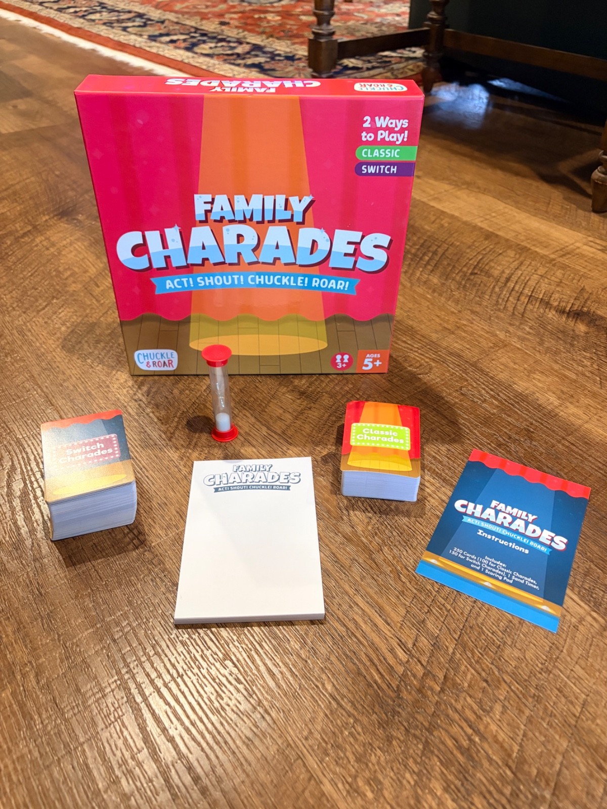 Family Charades Ages 5+ Complete Game
