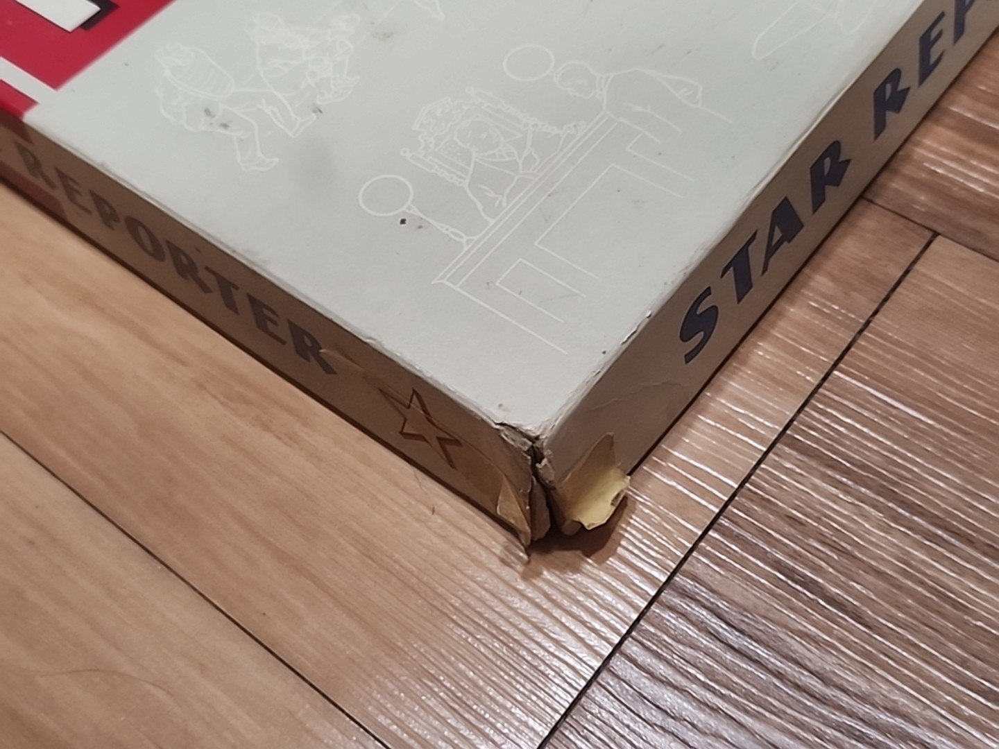 Vintage 1952 STAR REPORTER Board Game Parker Brothers 98% Complete