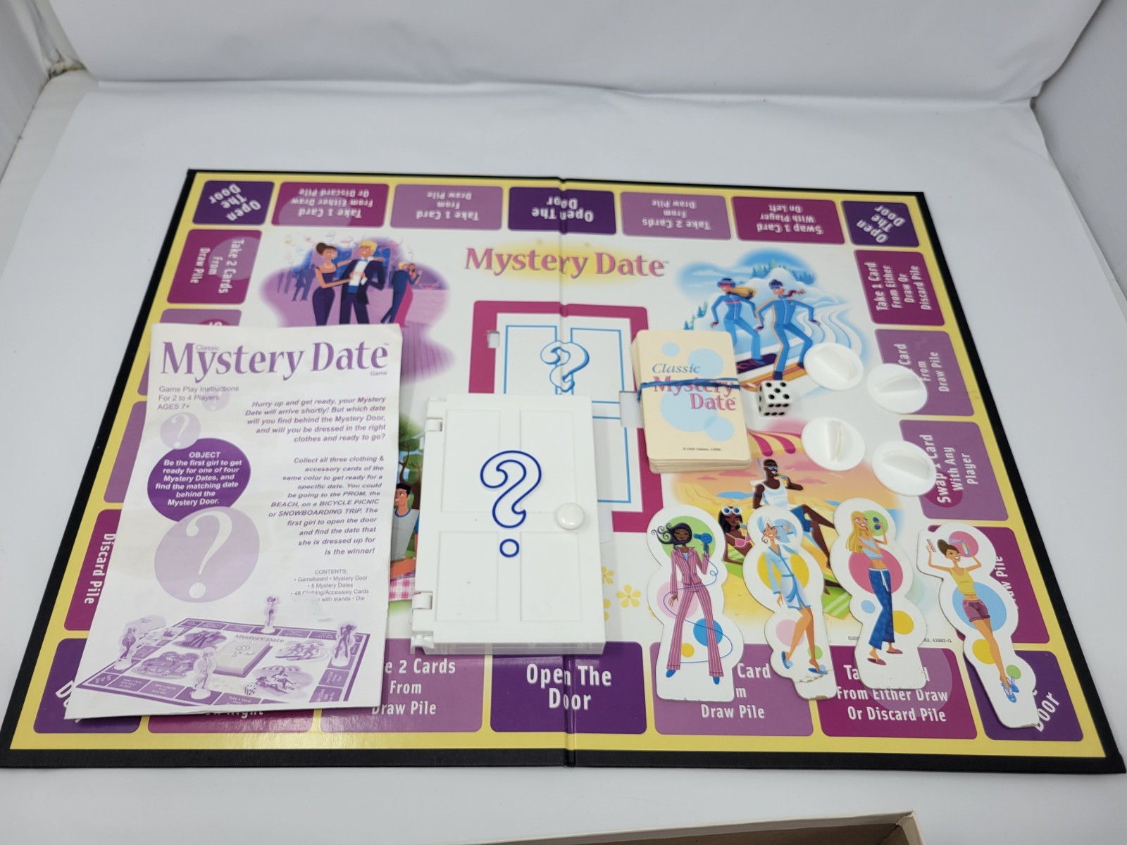 Classic Mystery Date Game 2005 Milton Bradley 100% Complete