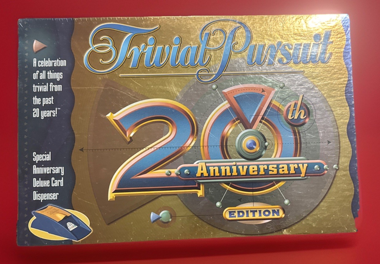 NEW SEALED Trivial Pursuit Game 20th Anniversary Edition Factory