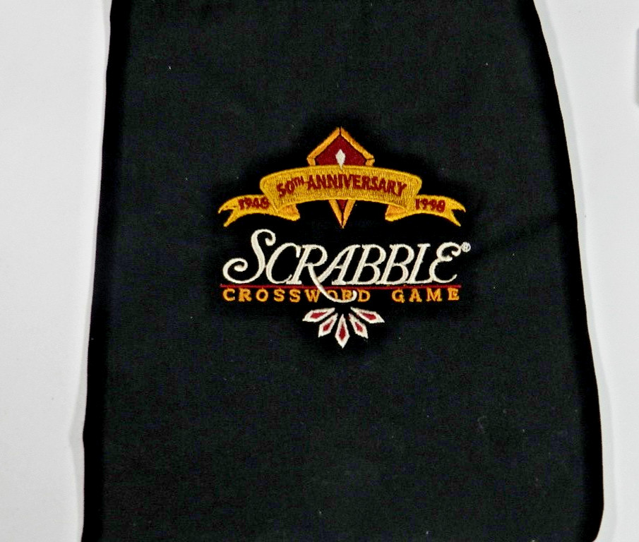 Scrabble 50th Anniversary Collectors Edition Crossword Board Game New