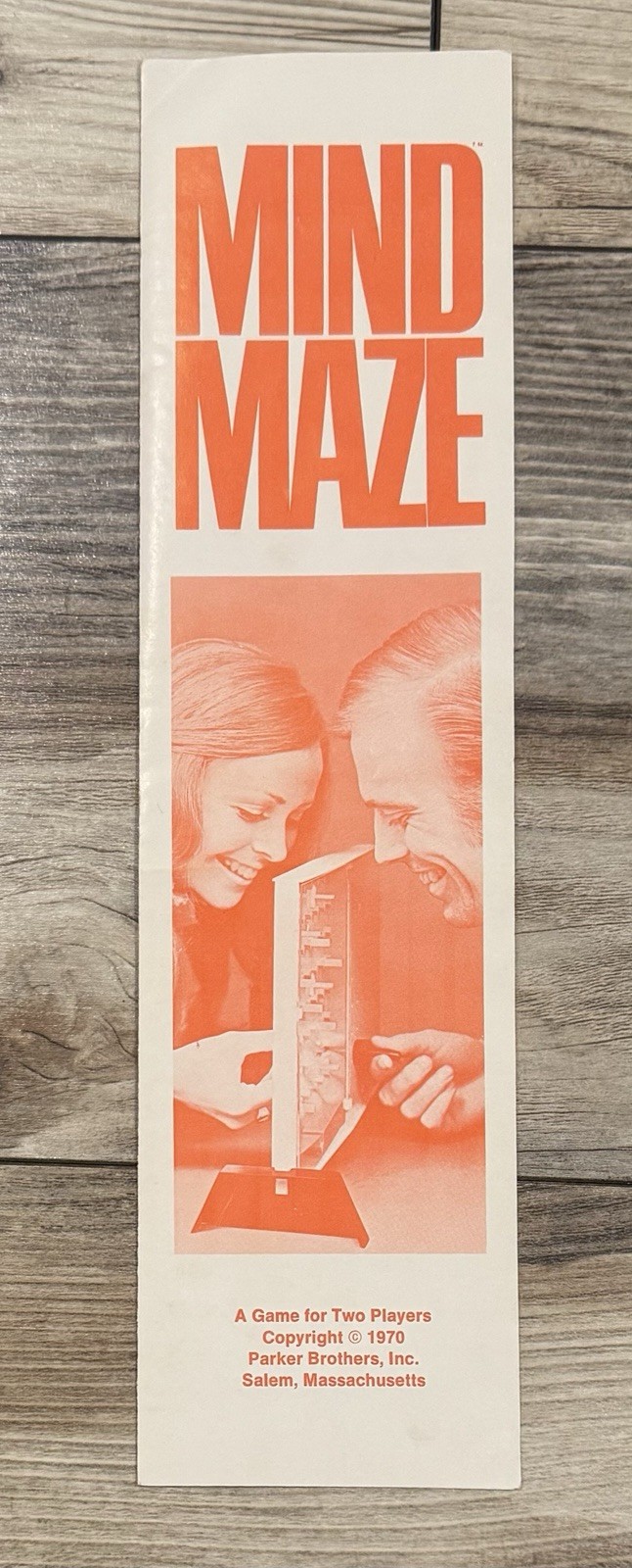 VTG! 1970 Mind Maze Game by Parker Brothers – COMPLETE! 🌟 EXCELLENT CONDITION!