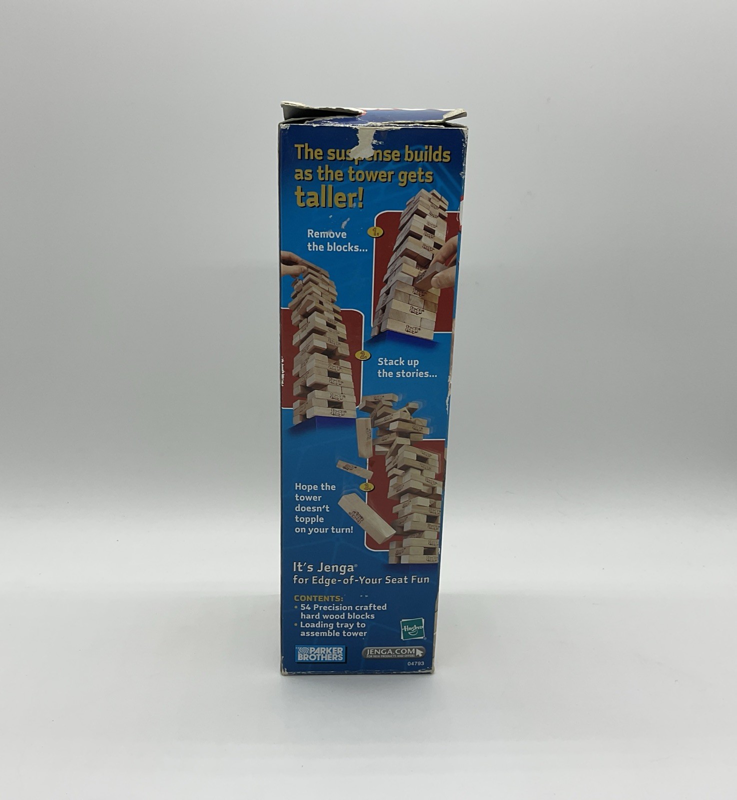 1986 Parker Brothers Jenga Classic Board Game Vintage Complete in Box CIB