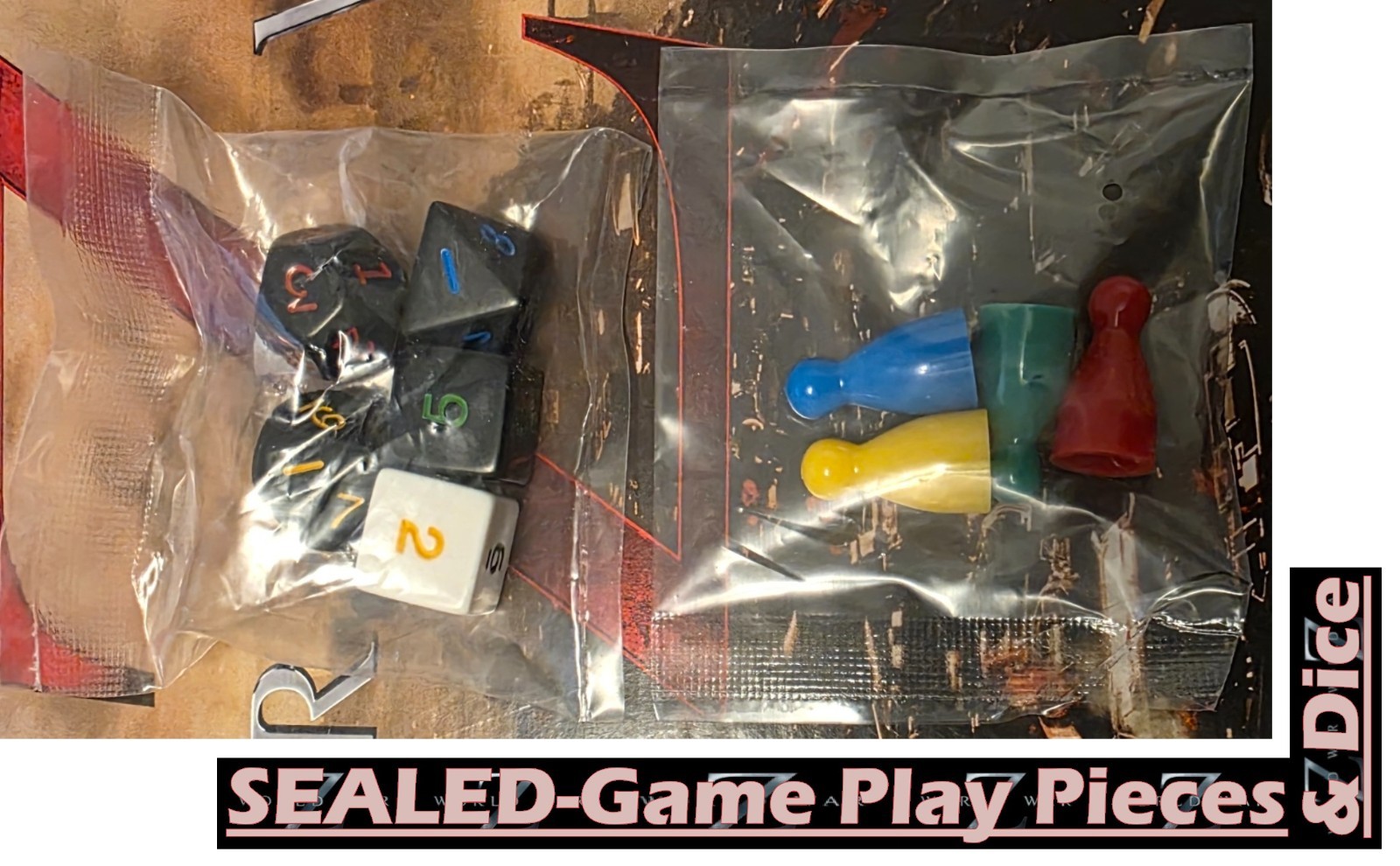 University Games World War Z The Board Game Zombies All Parts Bagged/Sealed