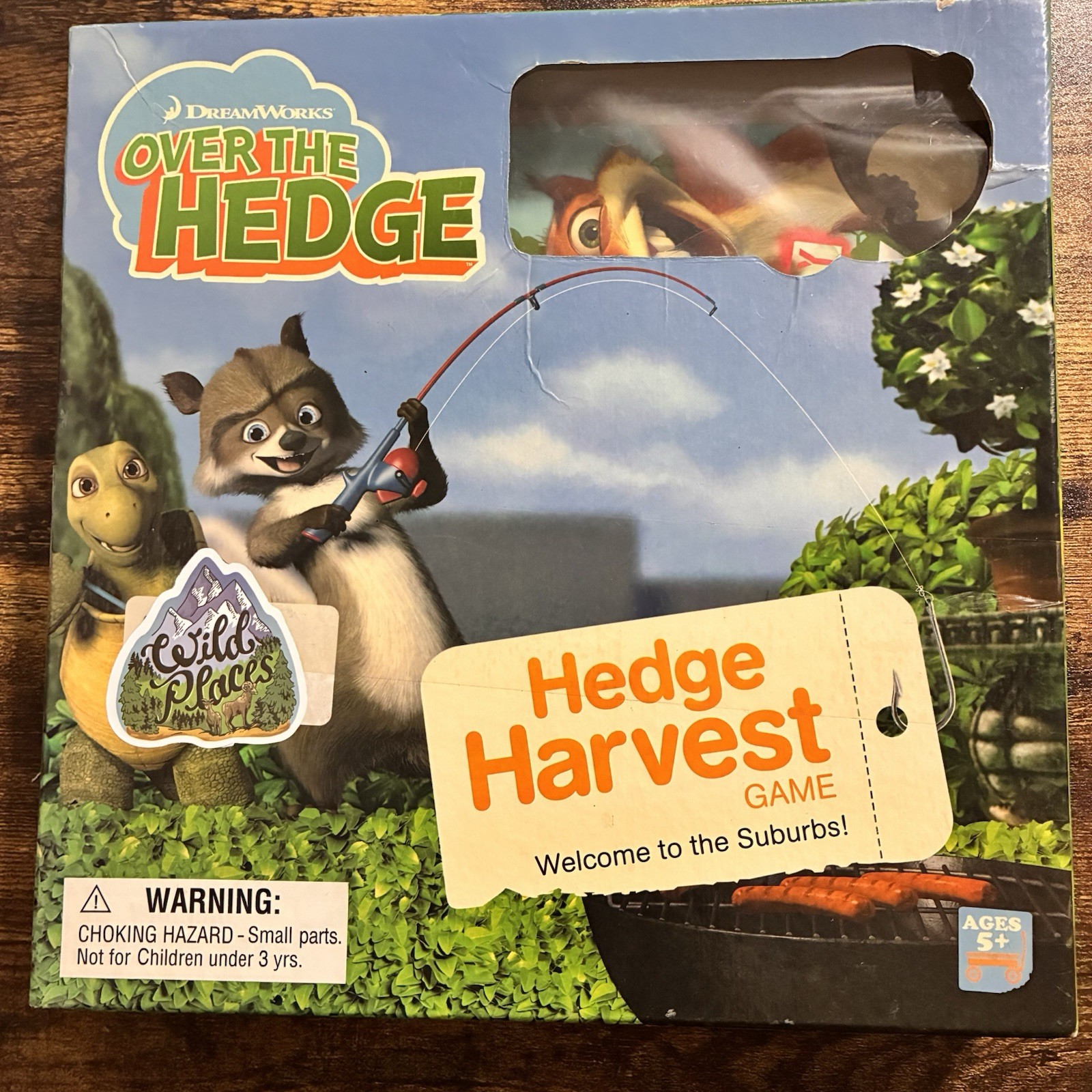 Over the Hedge: Hedge Harvest Board Game w/Free “The Nut Job” New DVD