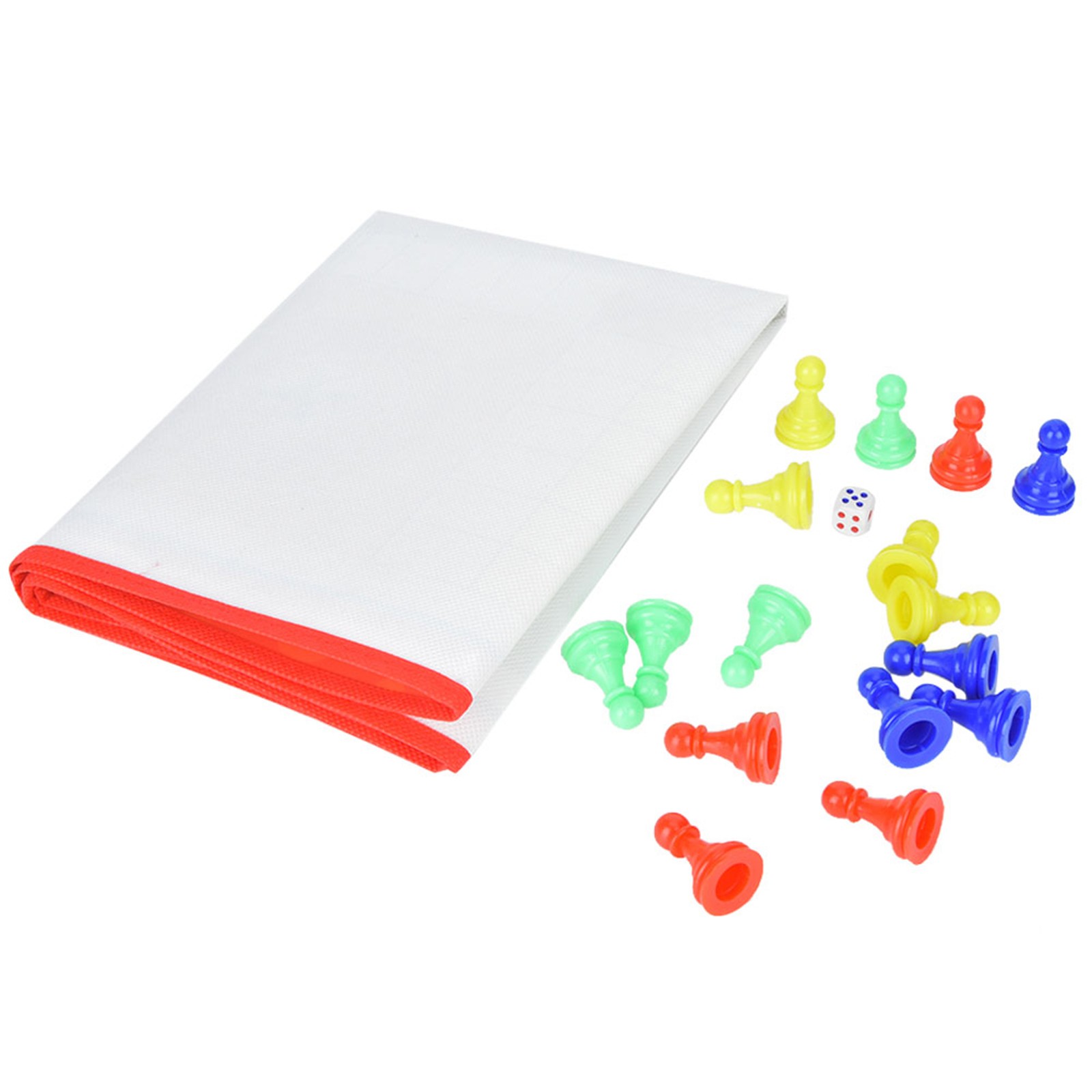 Kids Ludo Board Set Eco-friendly Non-woven Children Game For Family NEGF
