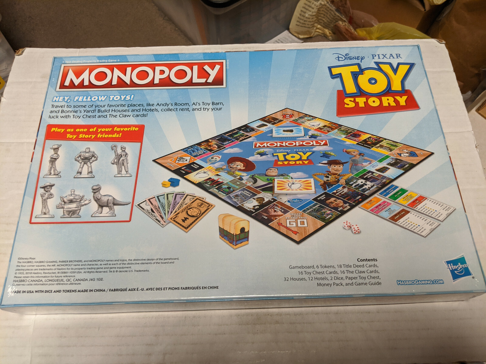 Disney/Pixar Toy Story Monopoly NEW SEALED