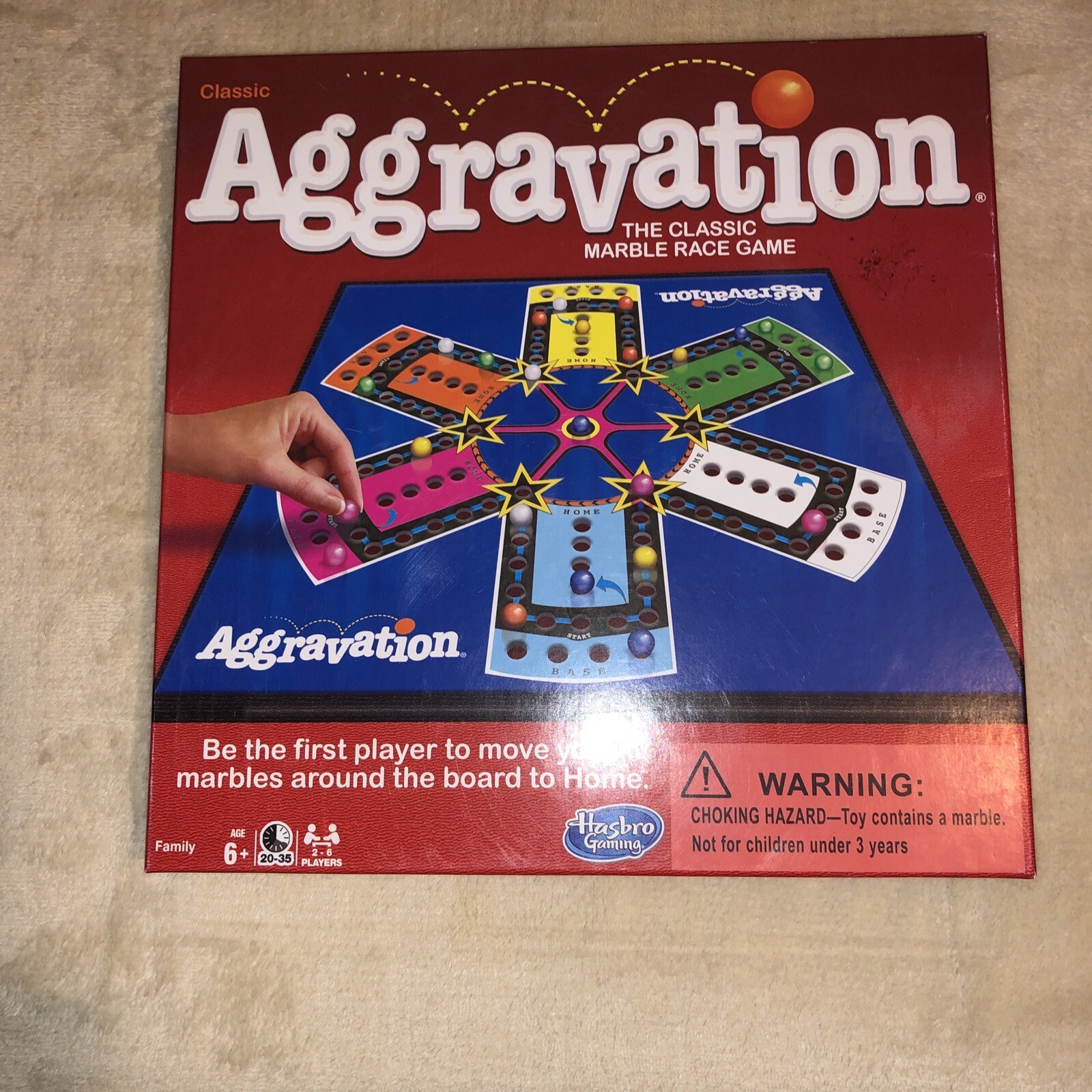 Aggravation Board Game – Family Game Night Kids & Adults Original Retro Classic