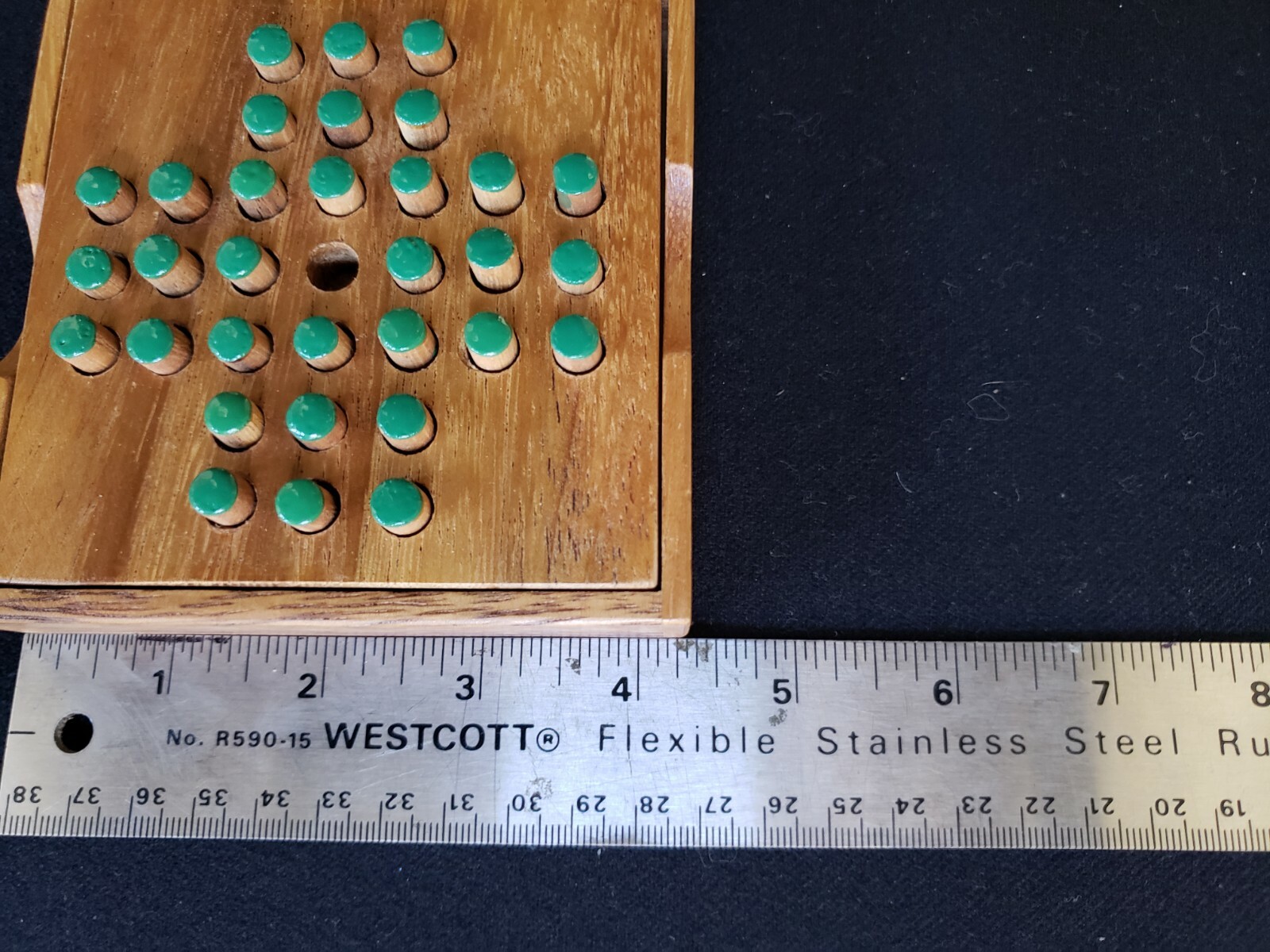 Solitaire Puzzle, Small, made from Monkey Pod Wood from Thailand