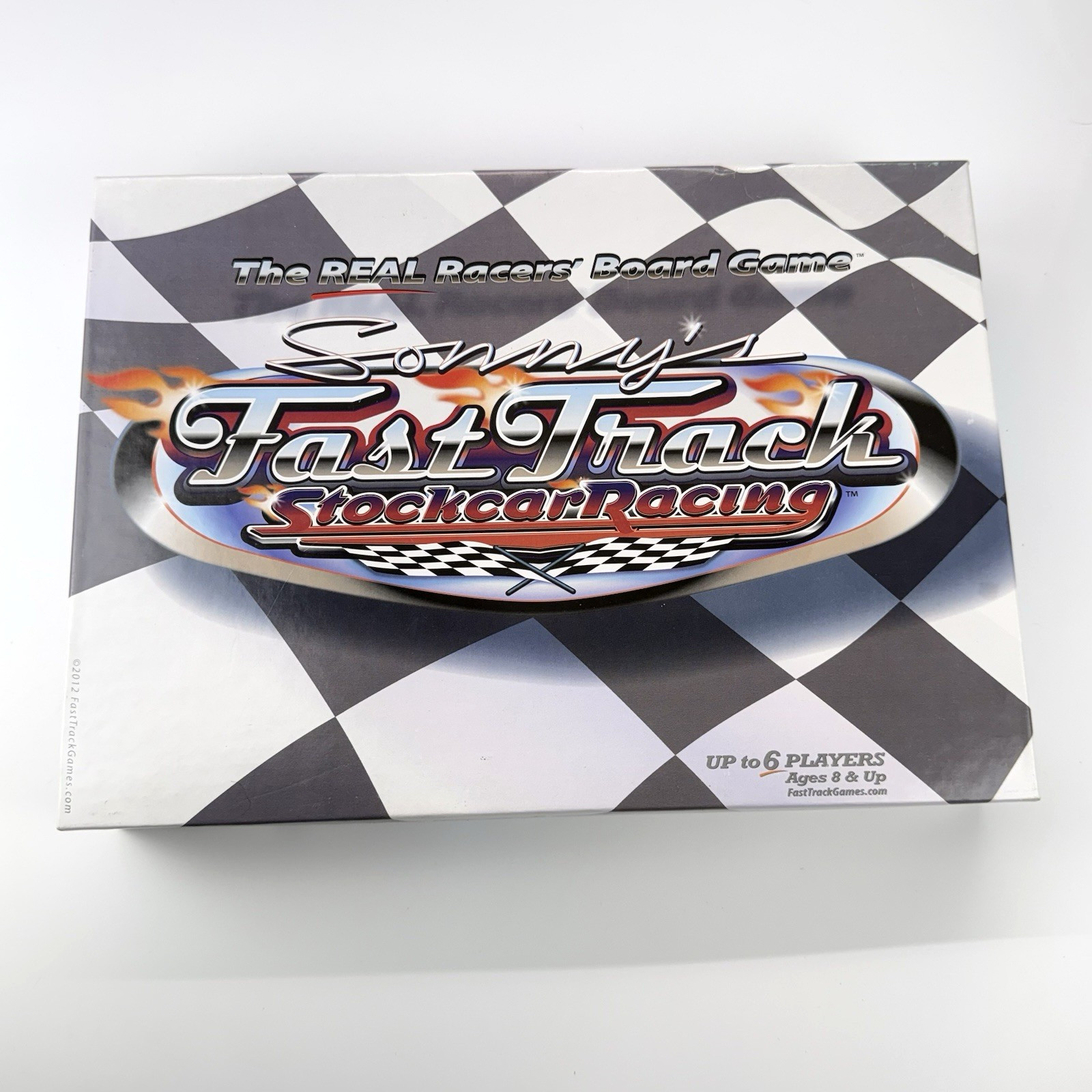 Sonny’s Fast Track Stockcar Racing Board Game 2012 Rare Complete