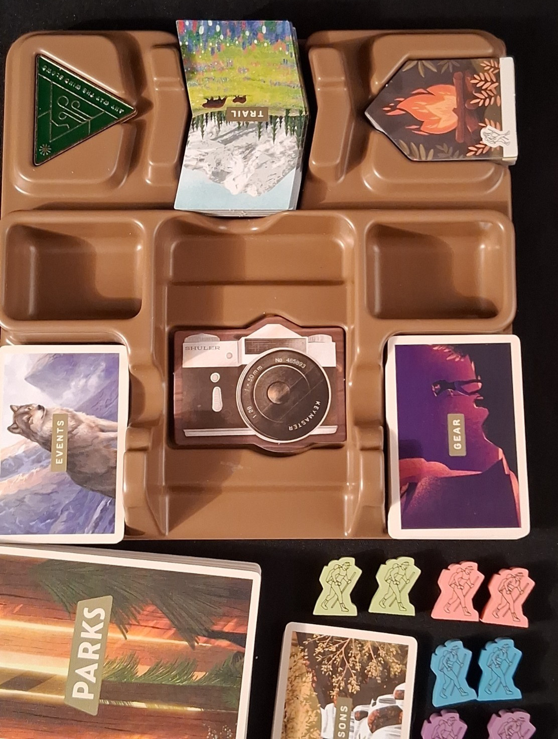 Parks Board Game by Keymaster & Henry Audubon National Parks