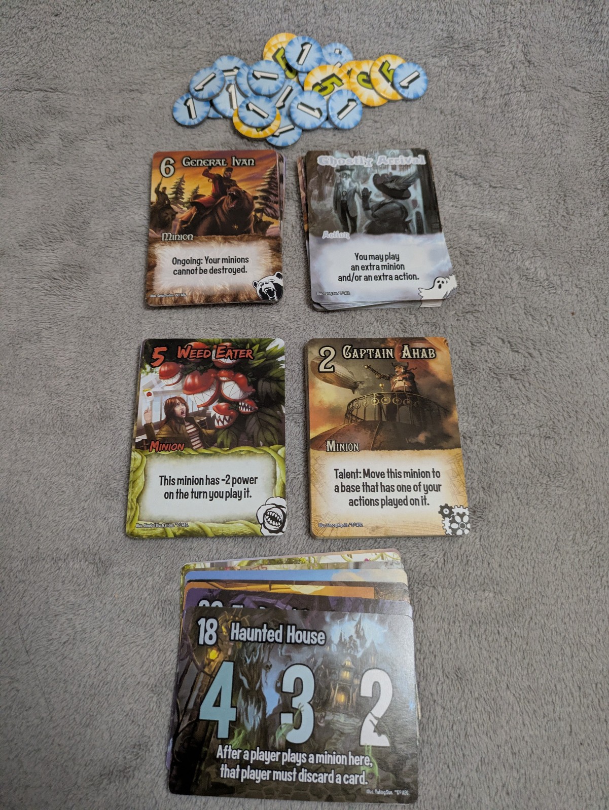 Smash Up — Awesome Level 9000 Expansion — No Box or Manual – Free Shipping!!