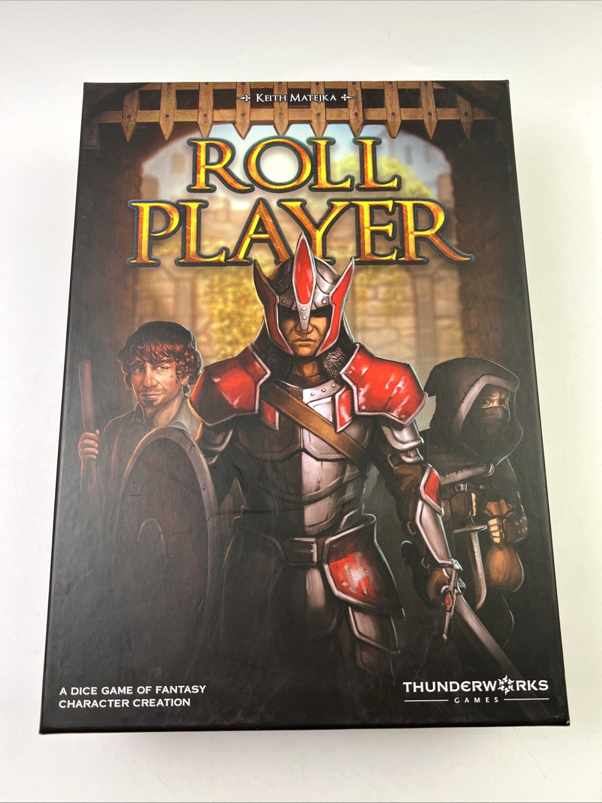 Thunderworks ROLL PLAYER Dice Game COMPLETE