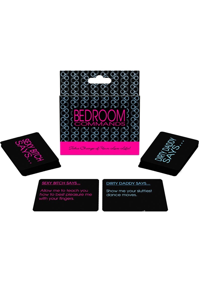 Bedroom Commands Sex Couples Board Game Kinky Fantasy Romance Adult Gift NEW