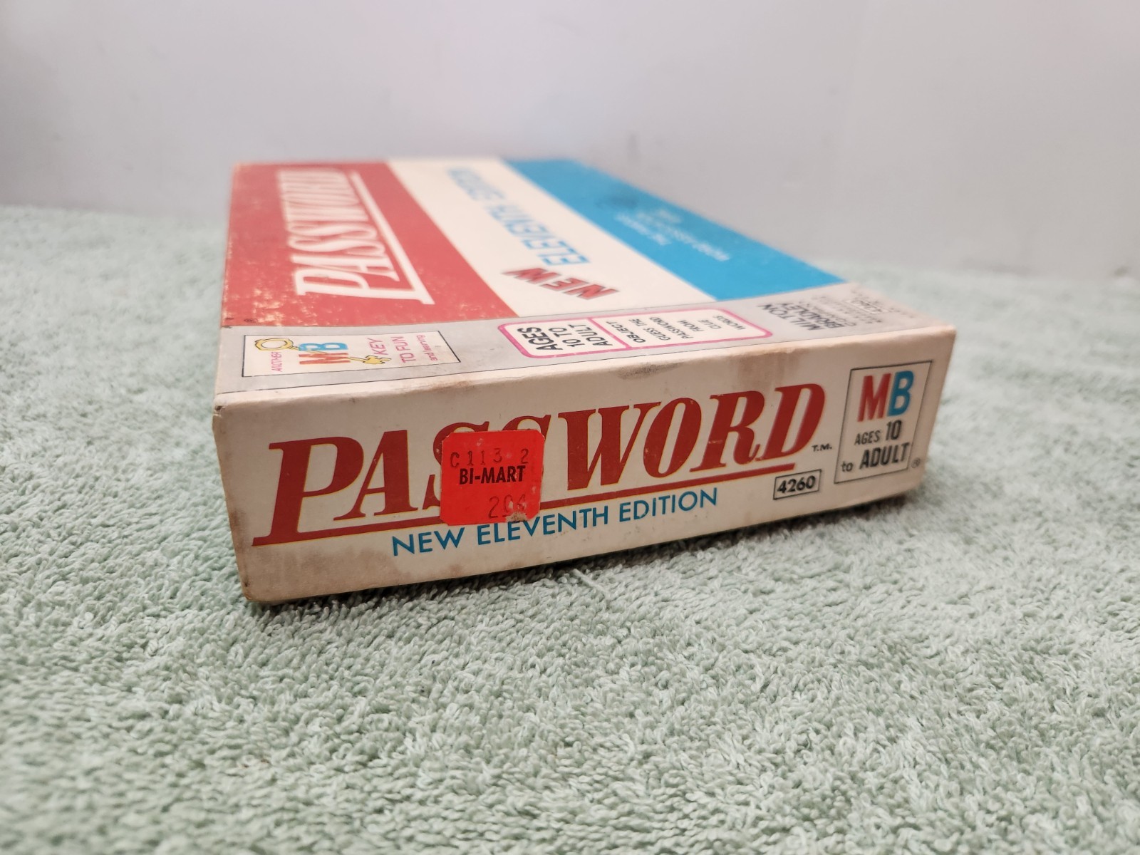 Vintage 1970 Password Game New 11th Edition Milton Bradley Complete #4260
