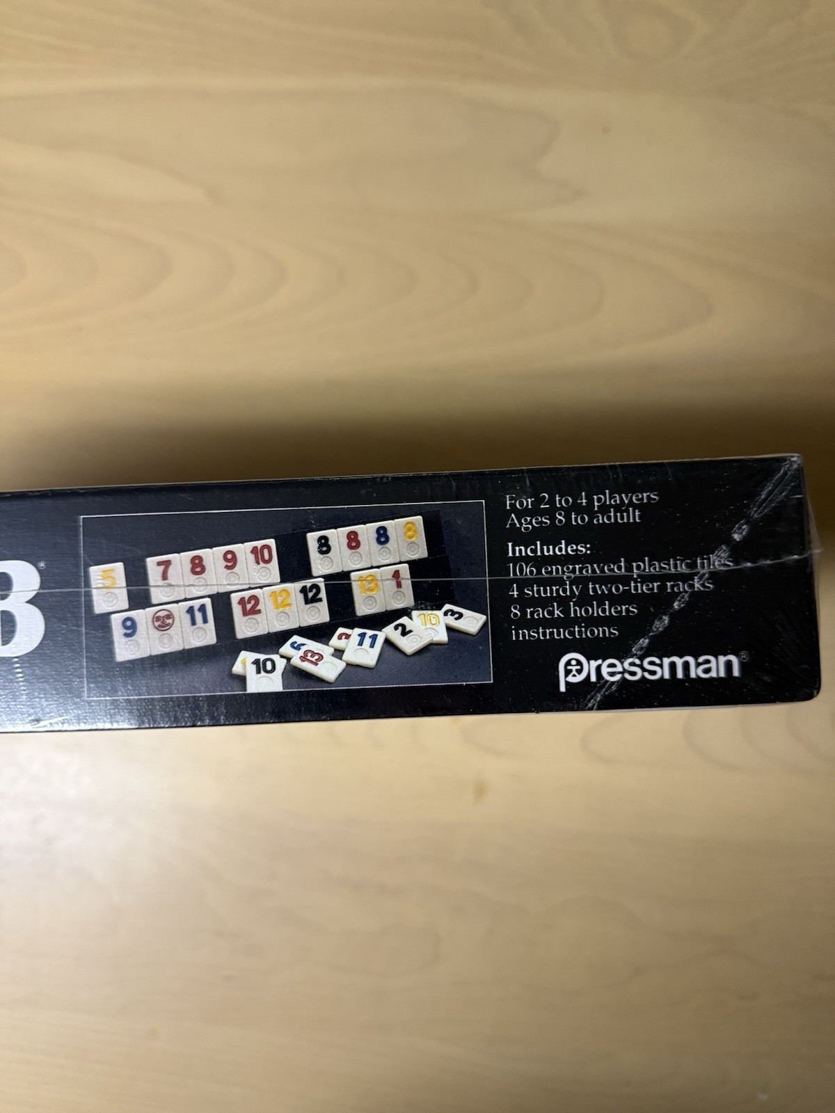 Vintage The Original Rummikub Game Rummy Tile Pressman 1990 Brand New Sealed