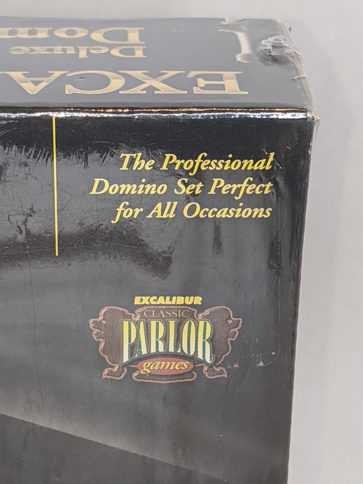 Excalibur Deluxe Double-12 Professional Domino Set of 91 with Travel Case