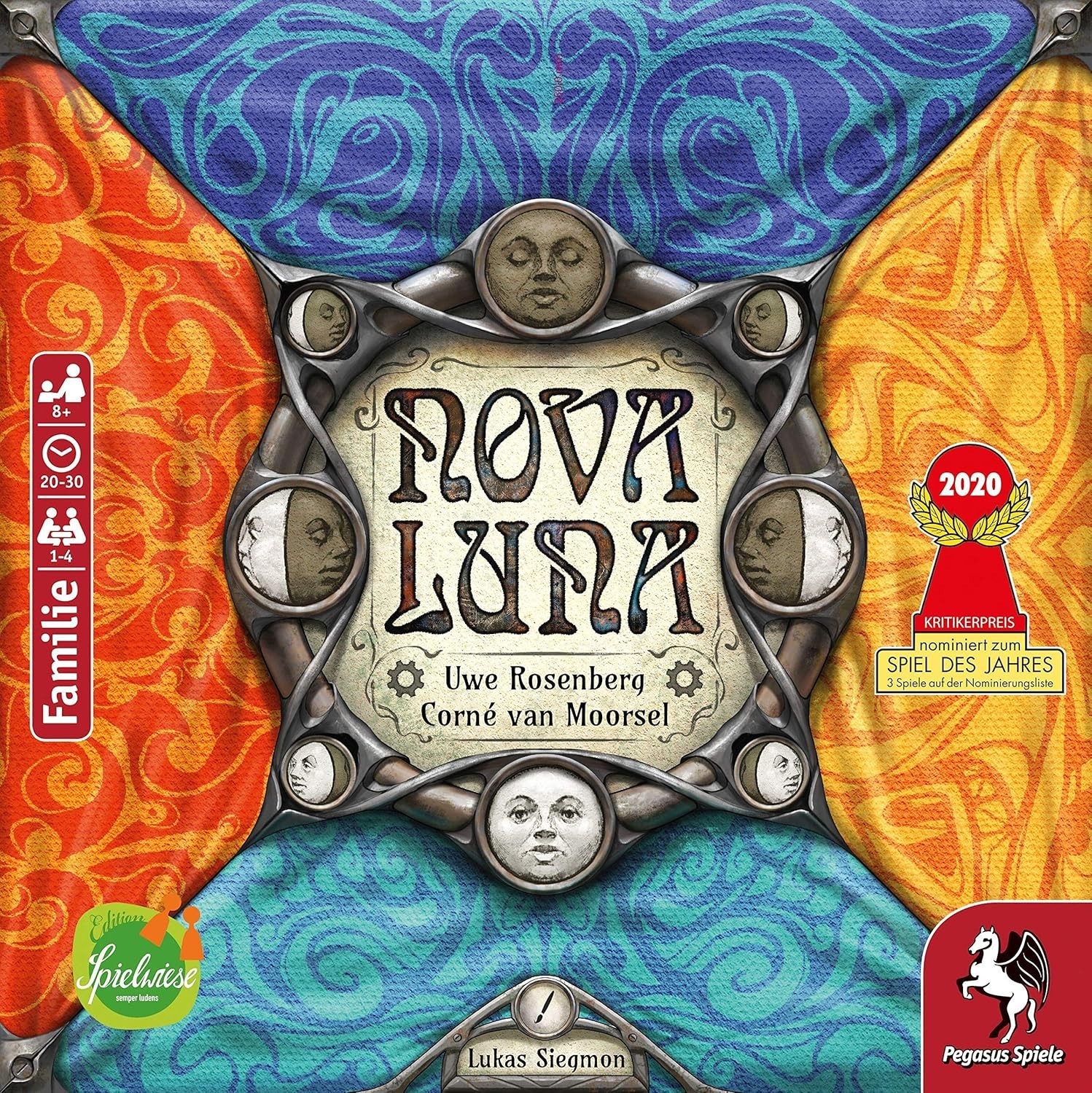 Nova Luna Board Game – Family-Friendly Strategy Game`-~