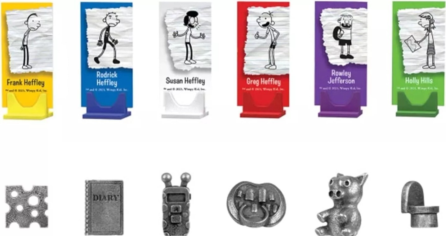 USAopoly Diary of a Wimpy Kid Clue, Board Game