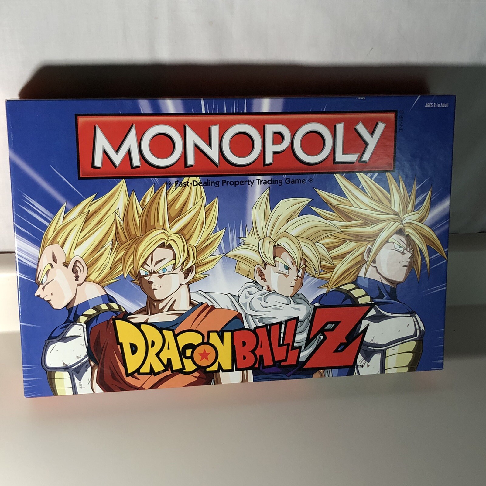 2017 Monopoly Dragon Ball Z Board Game Official Anime Set – Complete Ex-Nr Mint