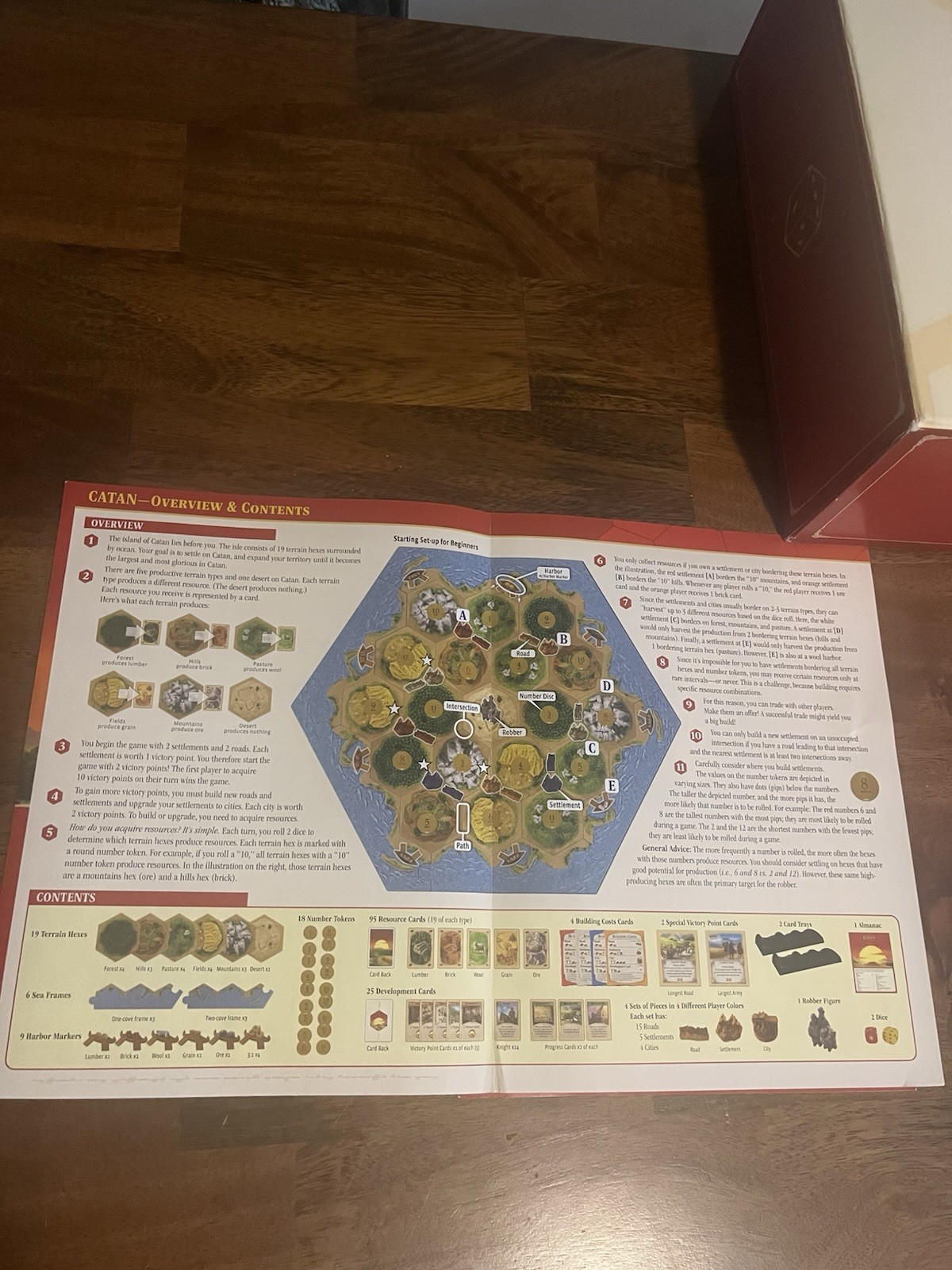 Klaus Teuber Settlers of Catan 3D Edition *COMPLETE*