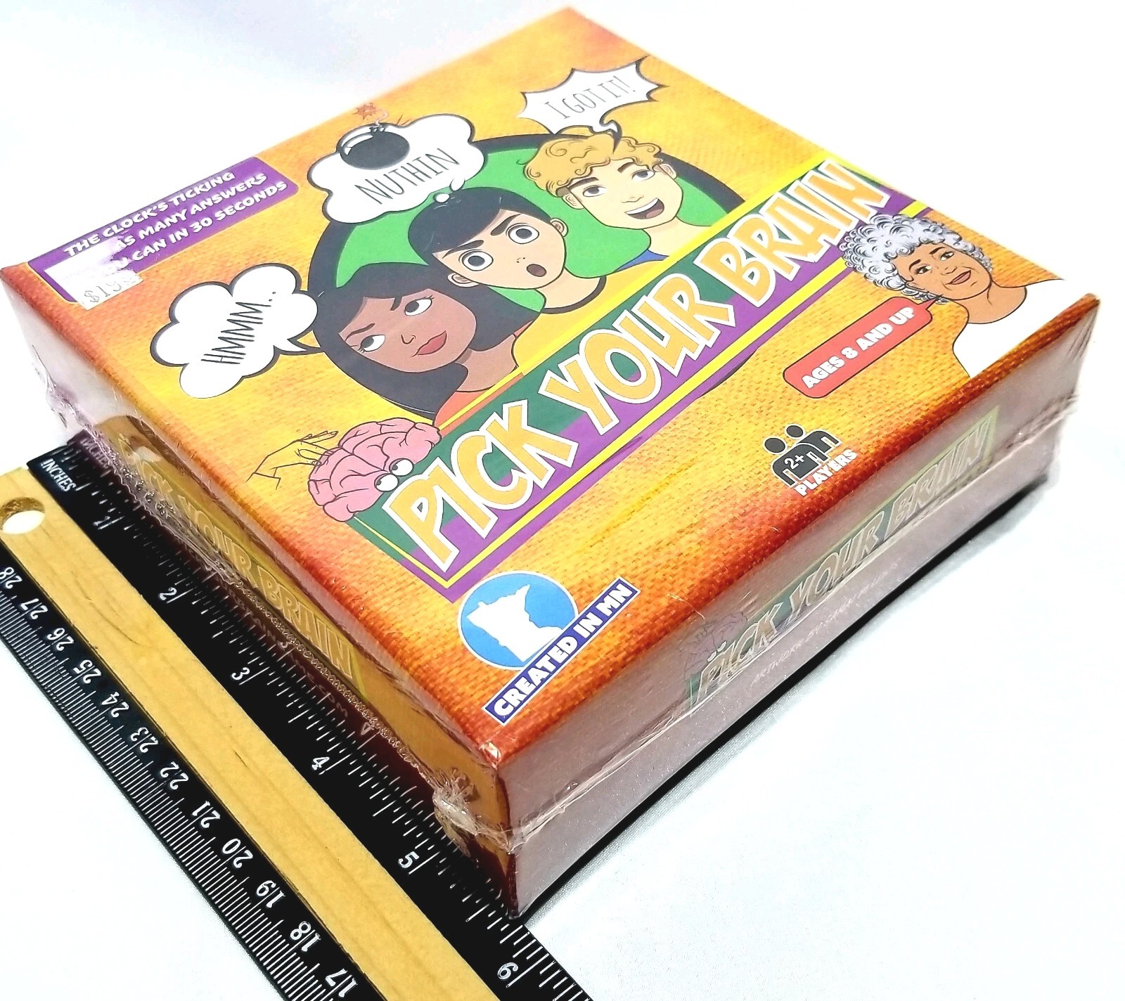 Pick Your Brain Game Memory Recall Party Family Trivia Game ▪︎ New Sealed