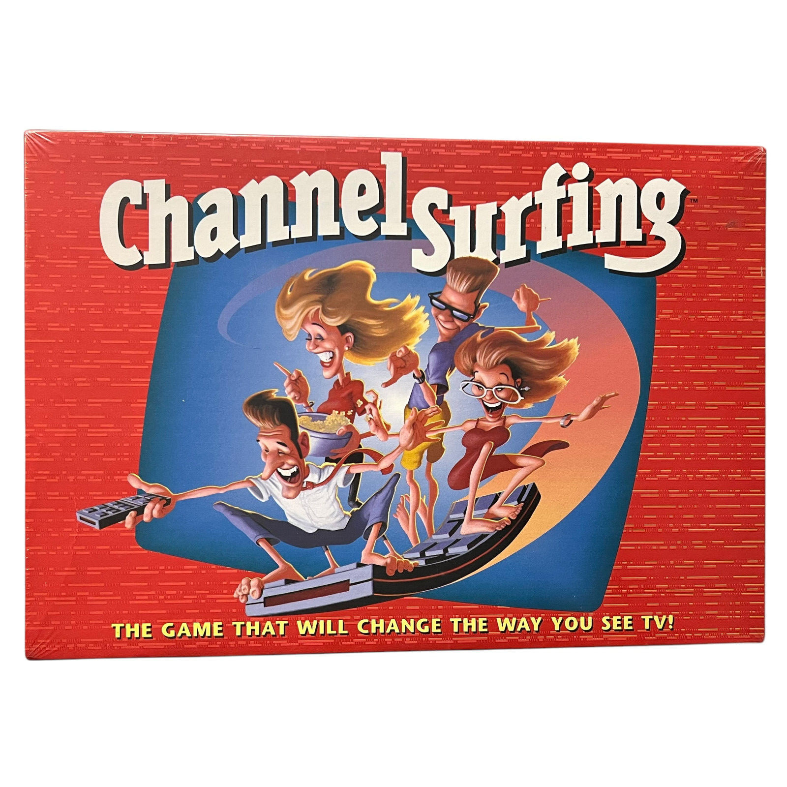 Vtg Channel Surfing Party Game Milton Bradley Ages 12 And Up 1994 New Sealed