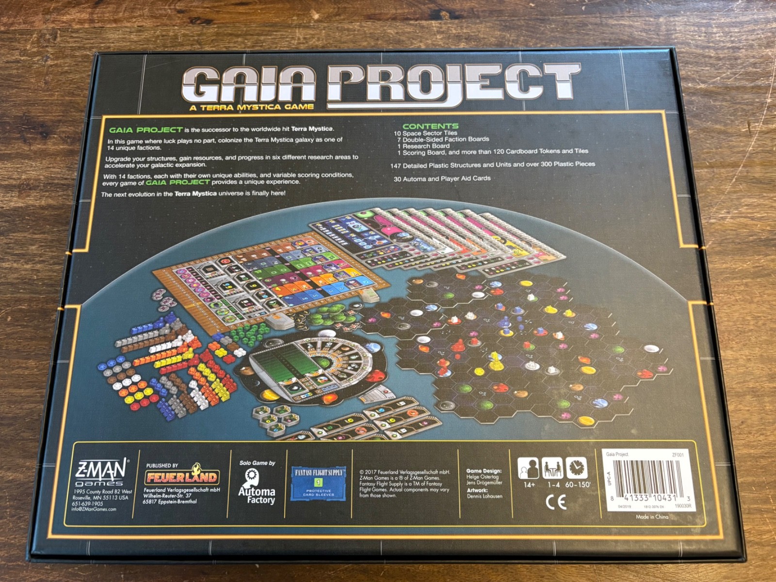 Gaia Project A Terra Mystica Board Game