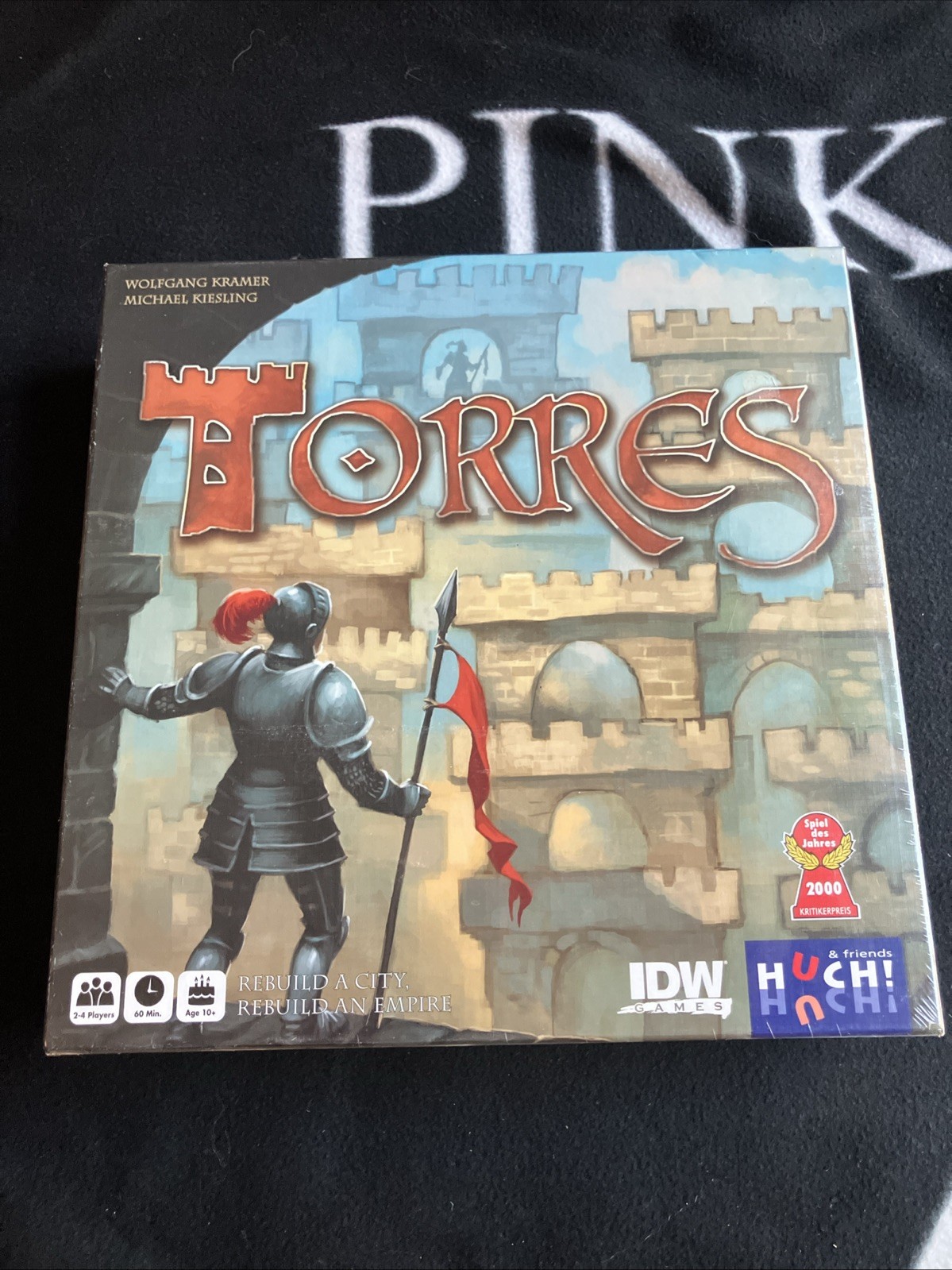 Torres ‘Rebuild A City, Empire’ Board Game 2-4 Players Huch! 2017 COMPLETE