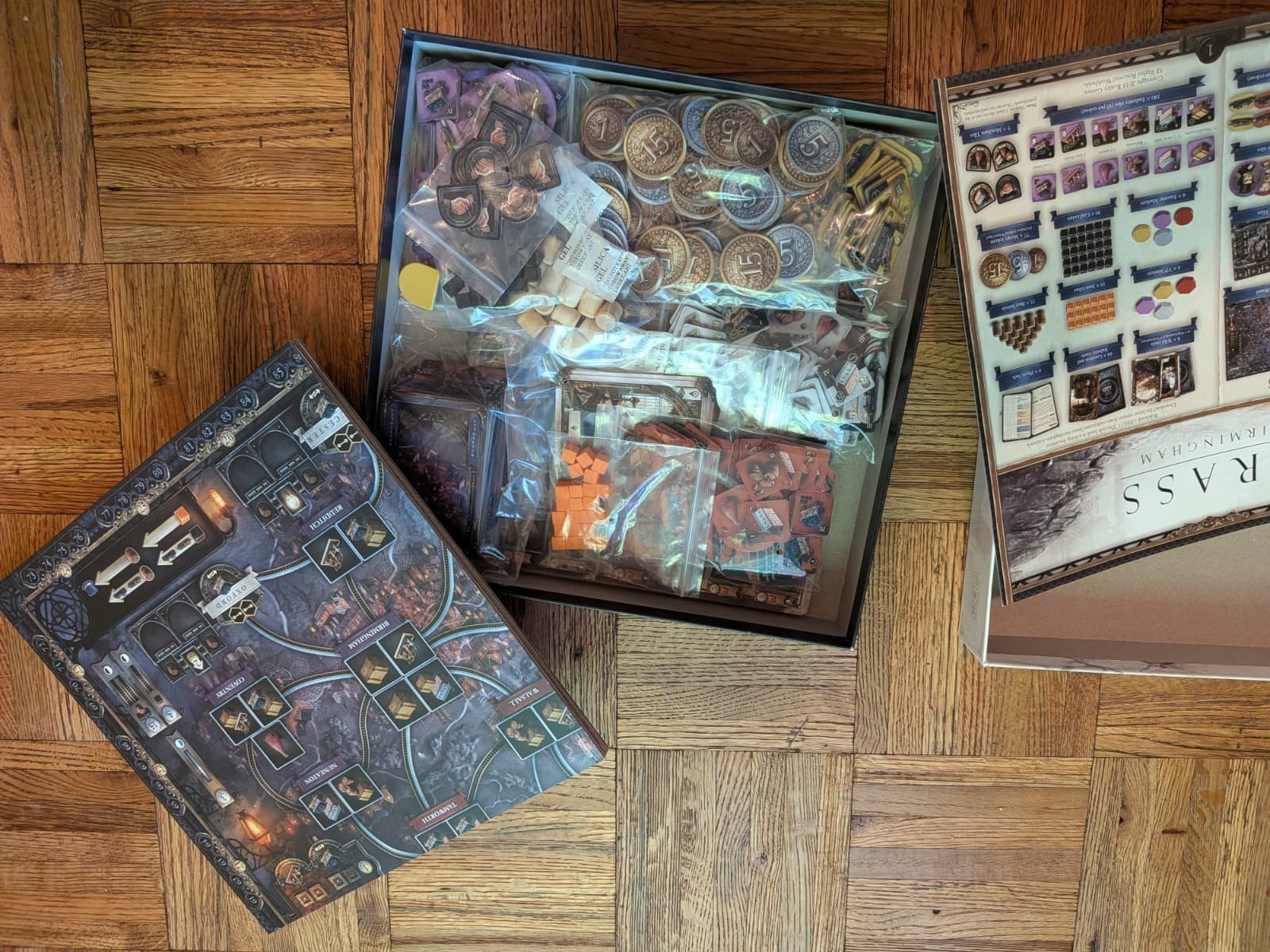 Brass: Birmingham Board Game Roxley ROX402 Played Once Excellent Condition
