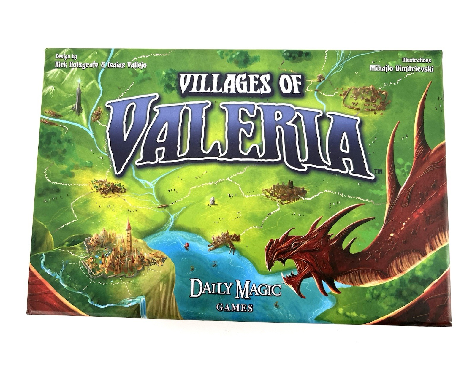 VILLAGES OF VALERIA Daily Magic Games Kingdom COMPLETE & EXCELLENT