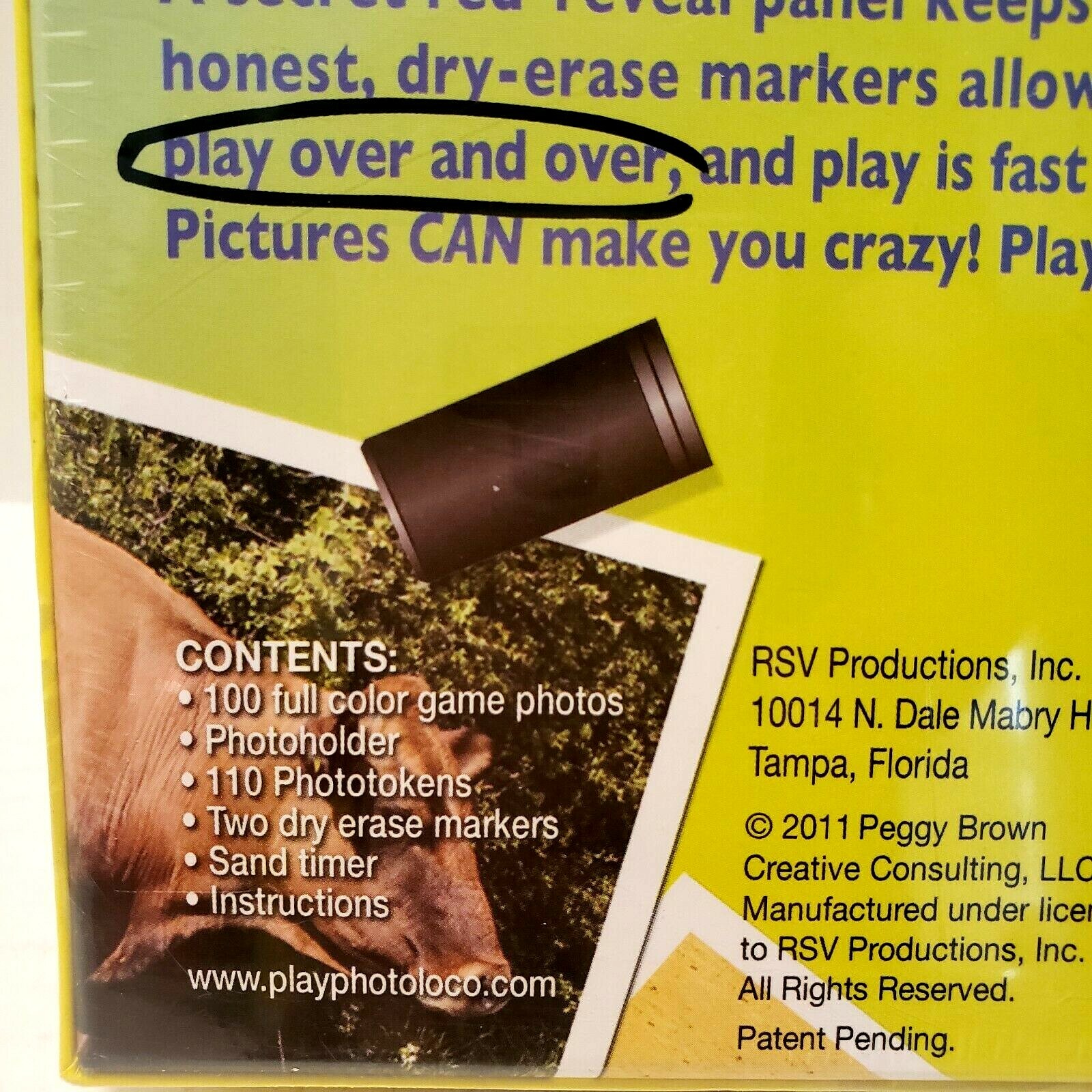Photoloco Word Drawing Game Brand New Sealed Draw & Laugh 2011 Fast Shipping