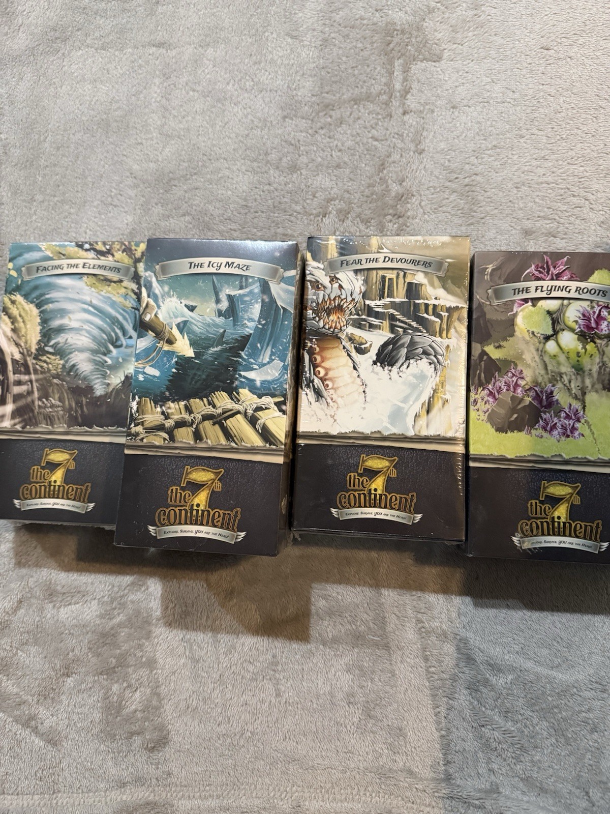 The 7th Continent Board Game + Expansion