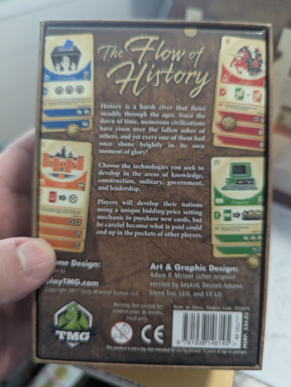 THE FLOW of HISTORY Card Game 100% COMPLETE 2017