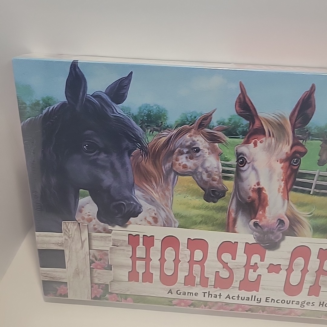 Horse-Opoly Board Game by Late For The Sky NEW SEALED Horseopoly USA Monopoly