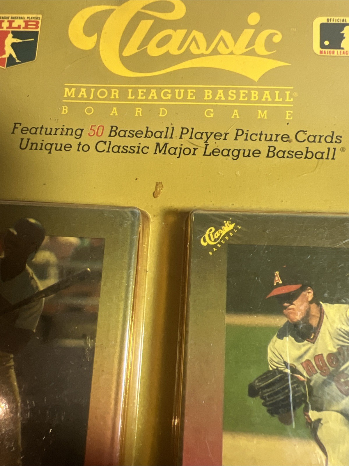 Classic Major League Baseball Board Game with 50 Cards 3 player pieces & 1 dice