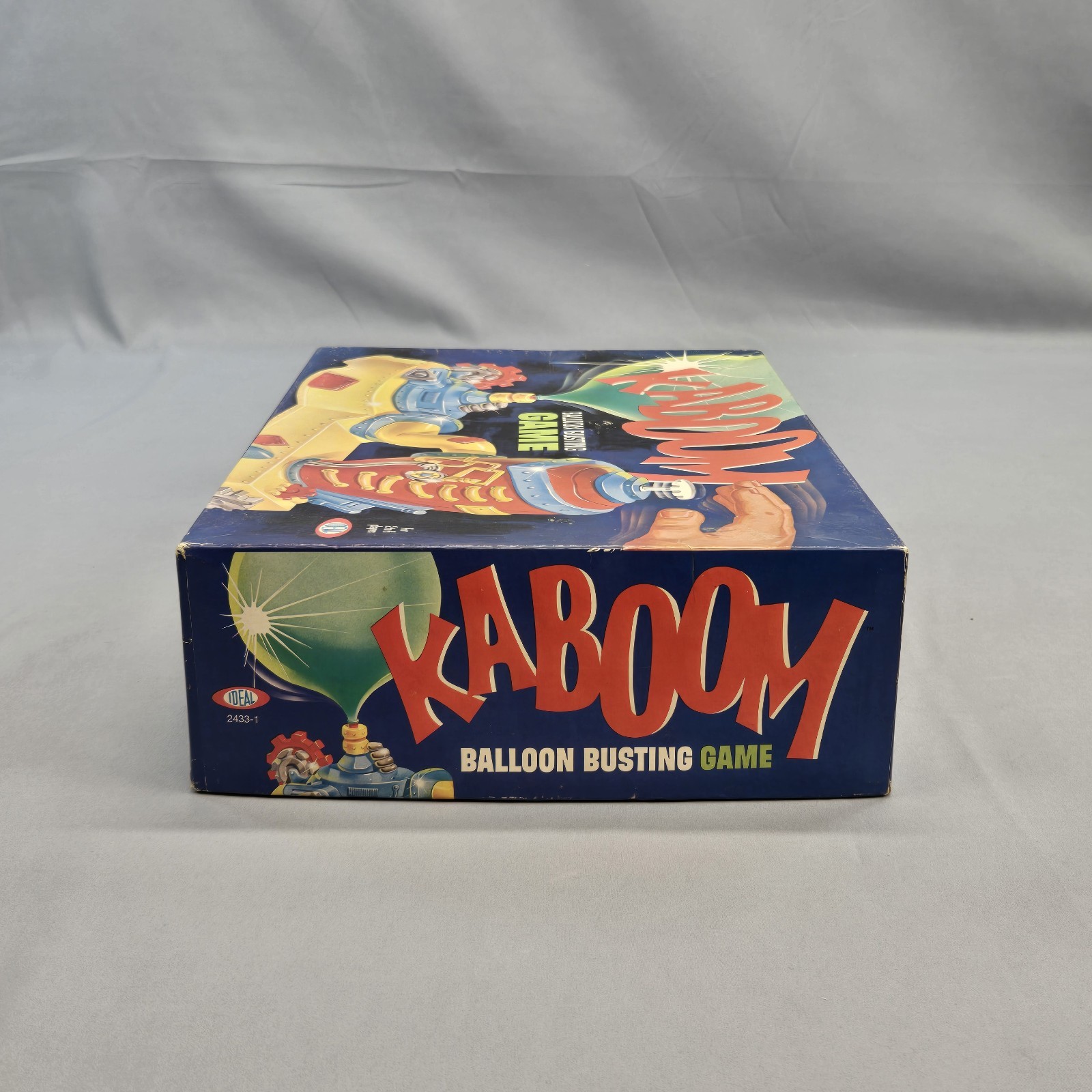 Vintage KABOOM- Balloon Busting game 1965 – Ideal – Missing 1 Peg No Balloons