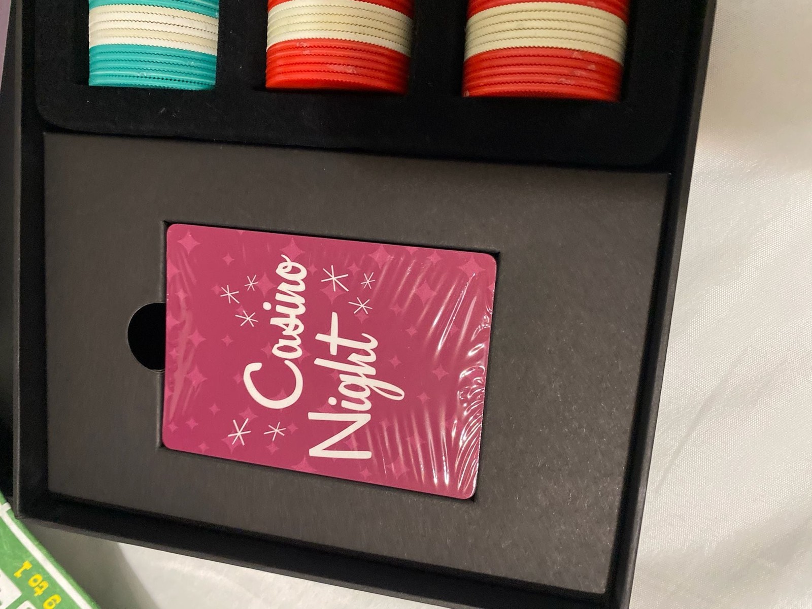 Casino Night Game, Brand New as never played and cards are still sealed.