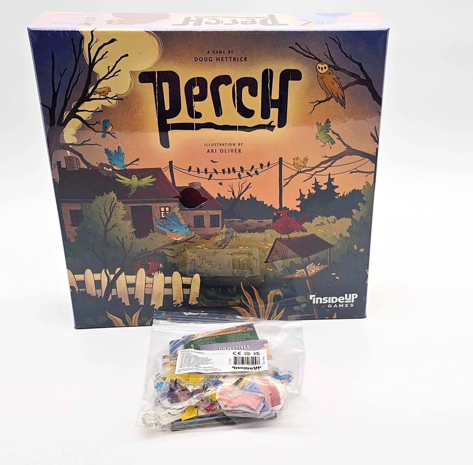Perch with Kickstarter Gift by Inside Up Games – SEALED