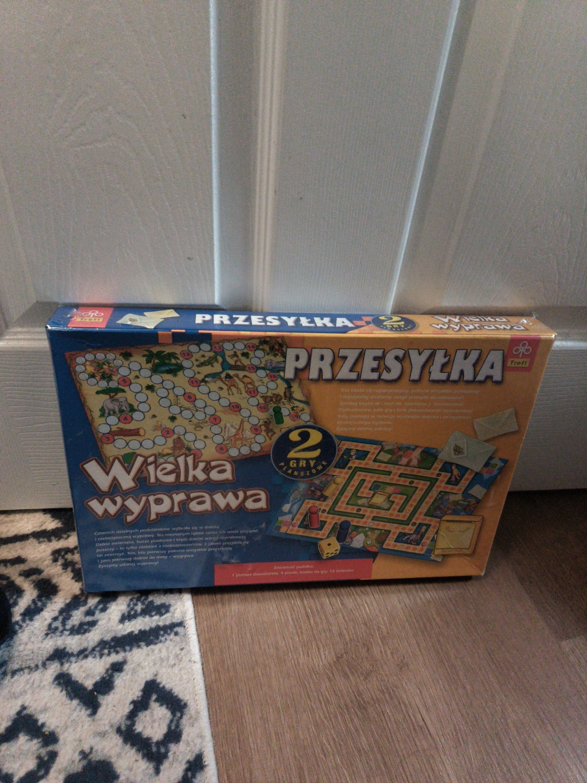 Przesylka Wielka Wyprawa Board Game Polish Sealed Number of players: 2-4