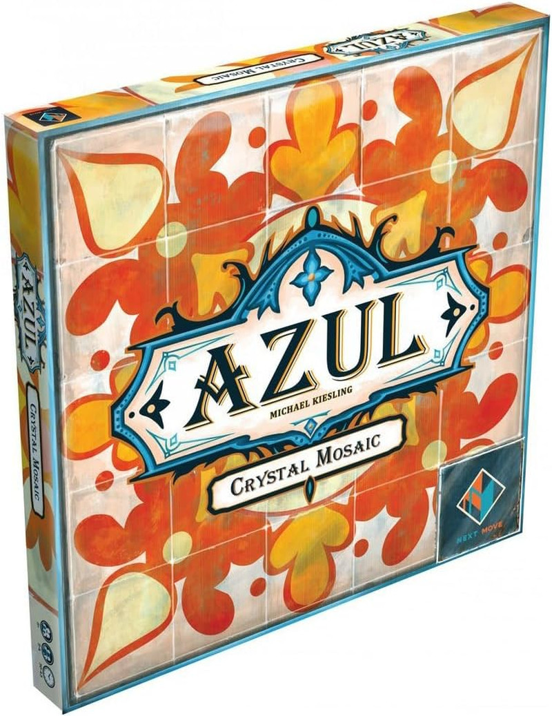 Asmodee Azul Crystal Mosaic Board Game EXPANSION – Tile-Placement Strategy, Fami