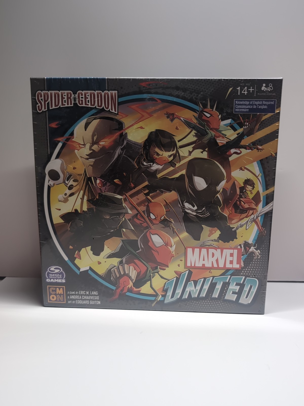 Marvel United Spider Geddon Board Game 1 To 4 Players Ages 14 And Up
