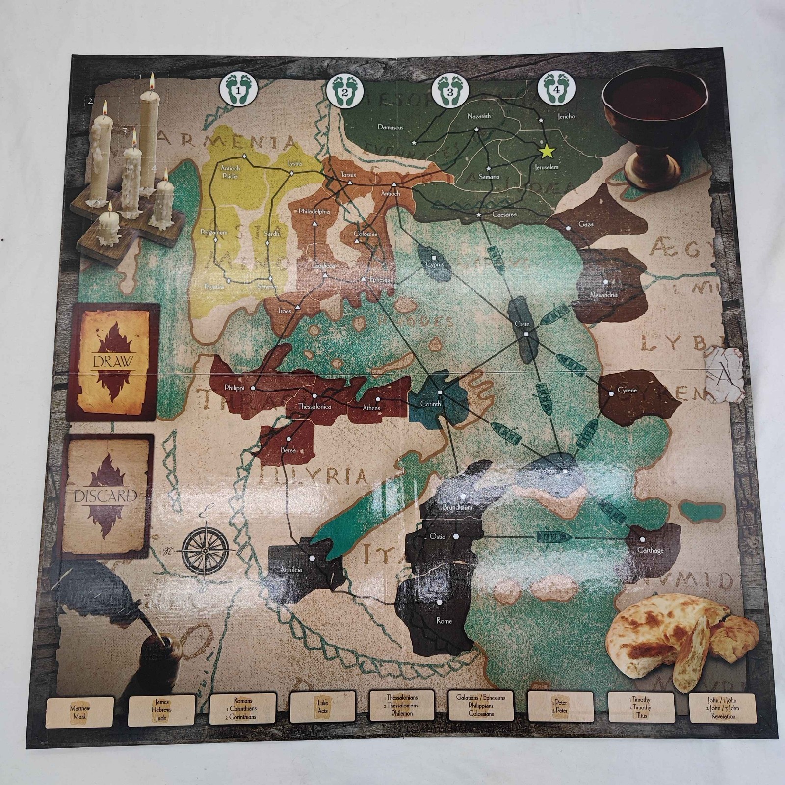 Chara Games – Commissioned Board Game (2016) – COMPLETE! EXCELLENT!
