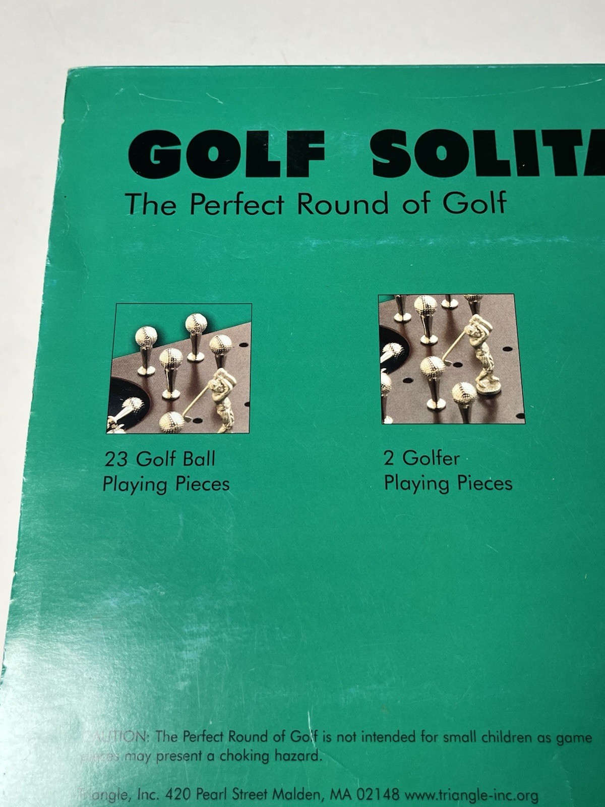NWOT golf solitaire board game. Play with 1-2 players.